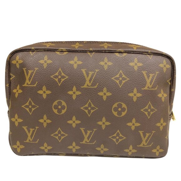 Authentic Louis Vuitton Trousse Toilette 23 Cosmetic Pouch Monogram jp200-111725 - Picture 1 of 16
